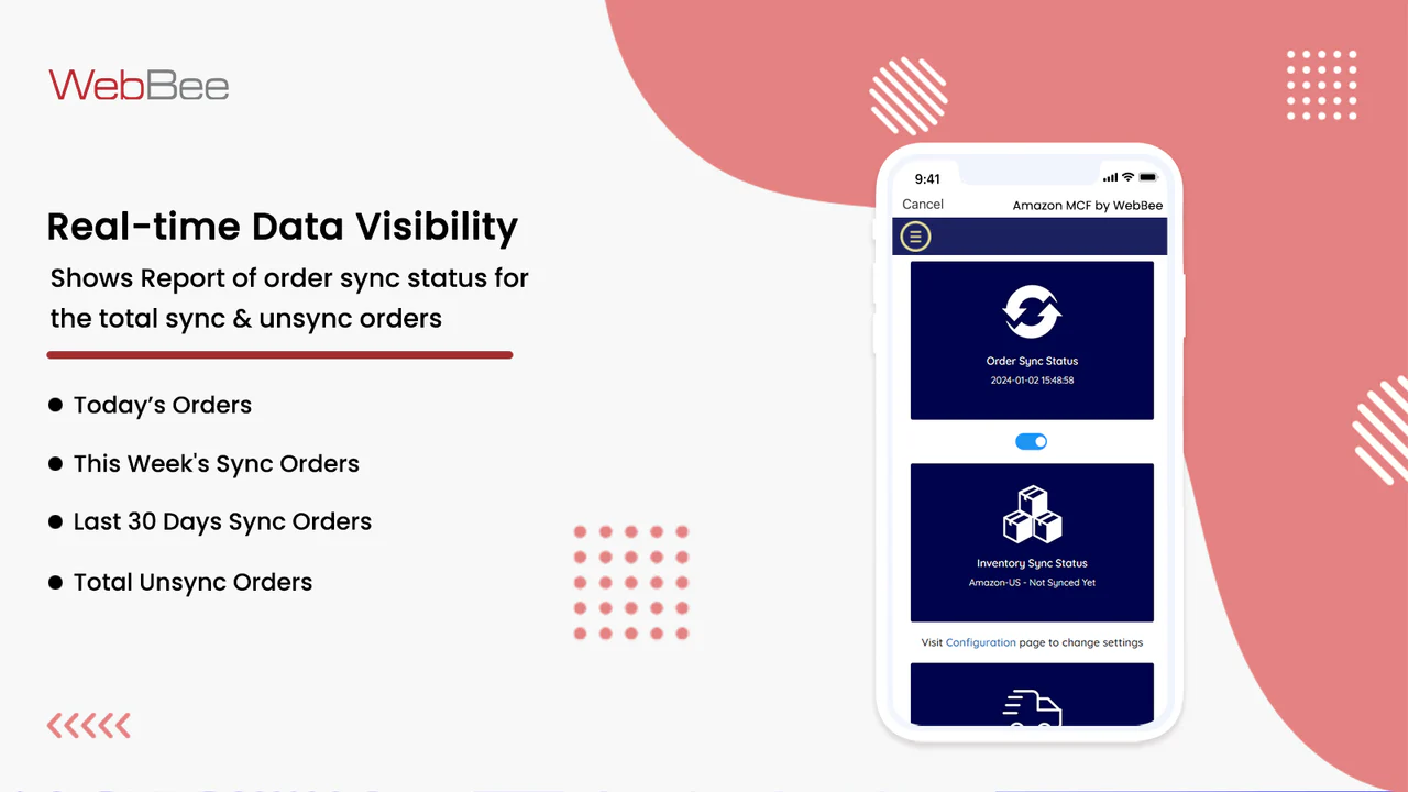 Real time data visibility