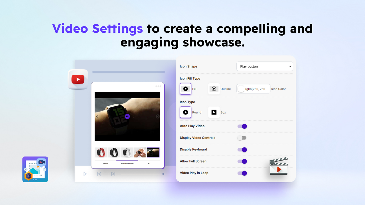 ProductSlider Pro - Video Playback Customisation Feature