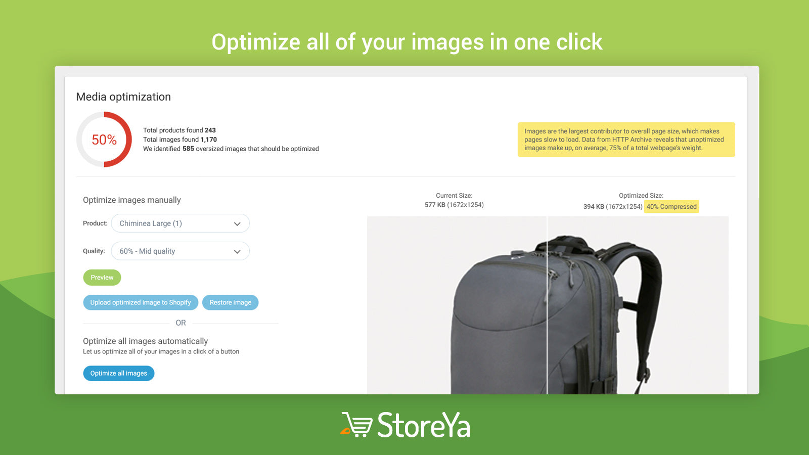 SEO Image Optimizer Wizard Screenshot