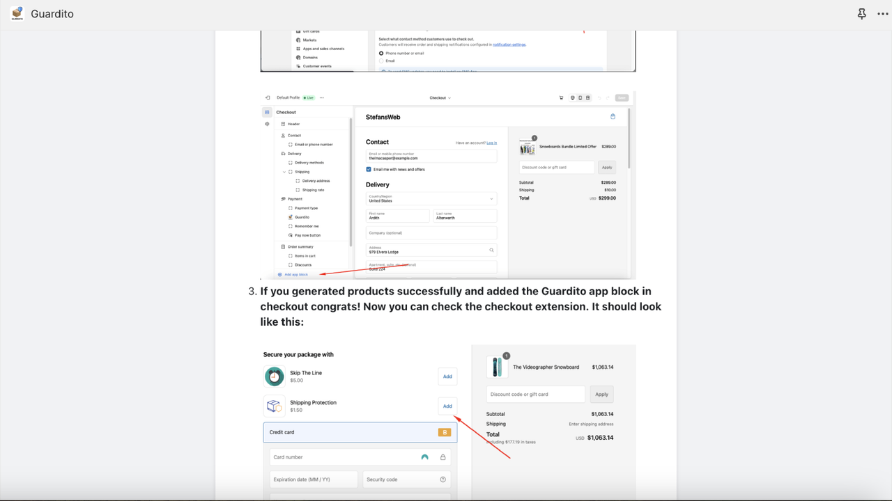 Guardito应用概览桌面截图3