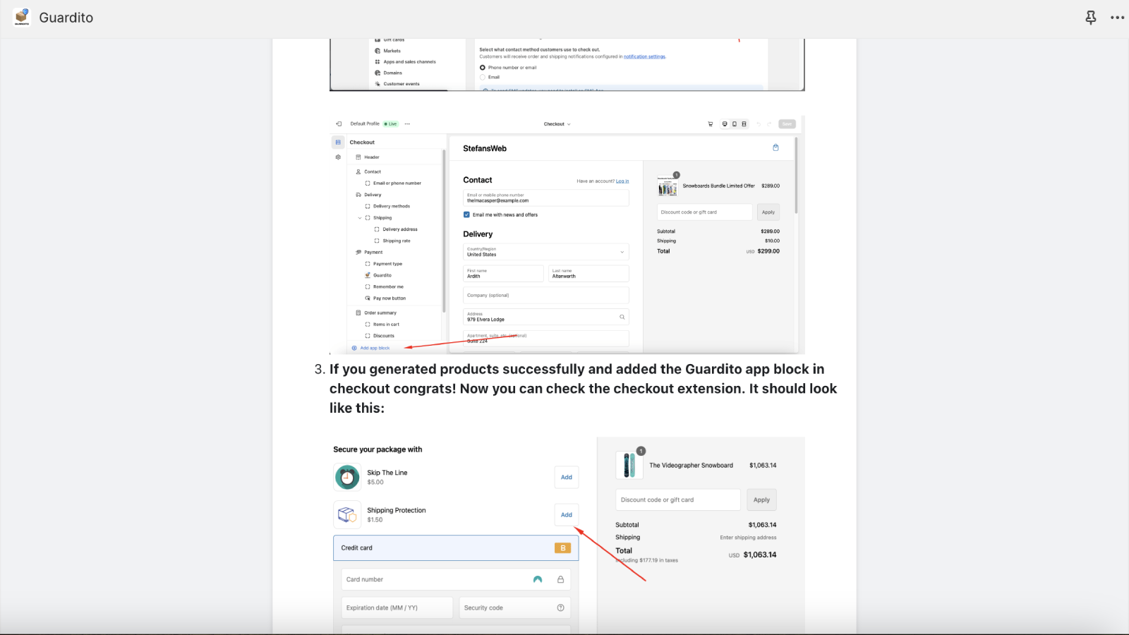 Guardito应用概览桌面截图3