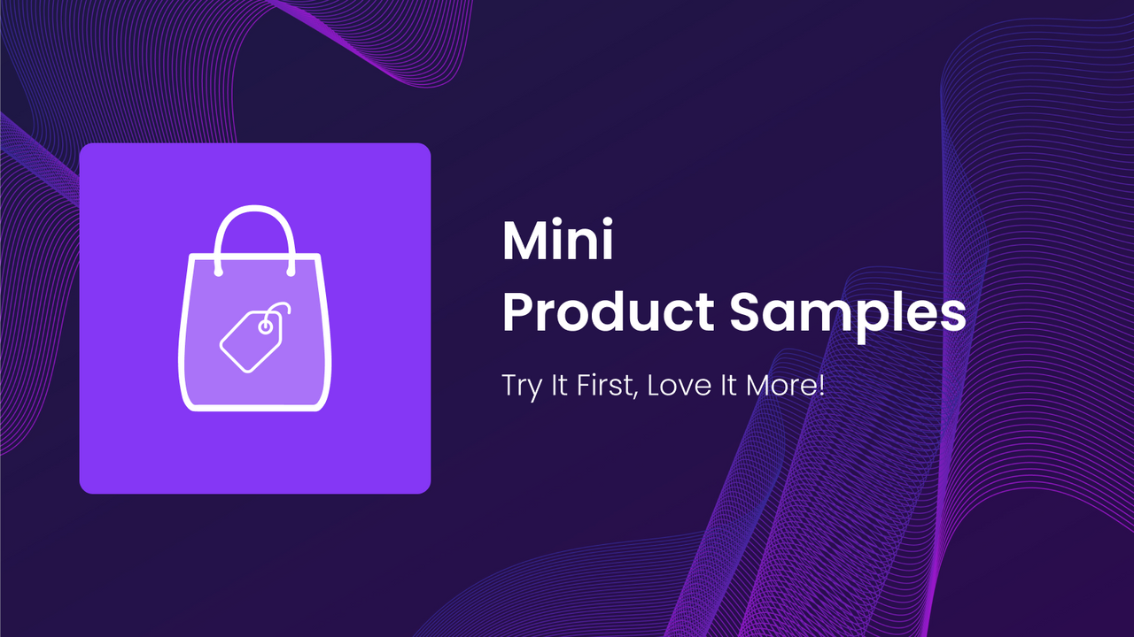 Mini Amostras de Produto