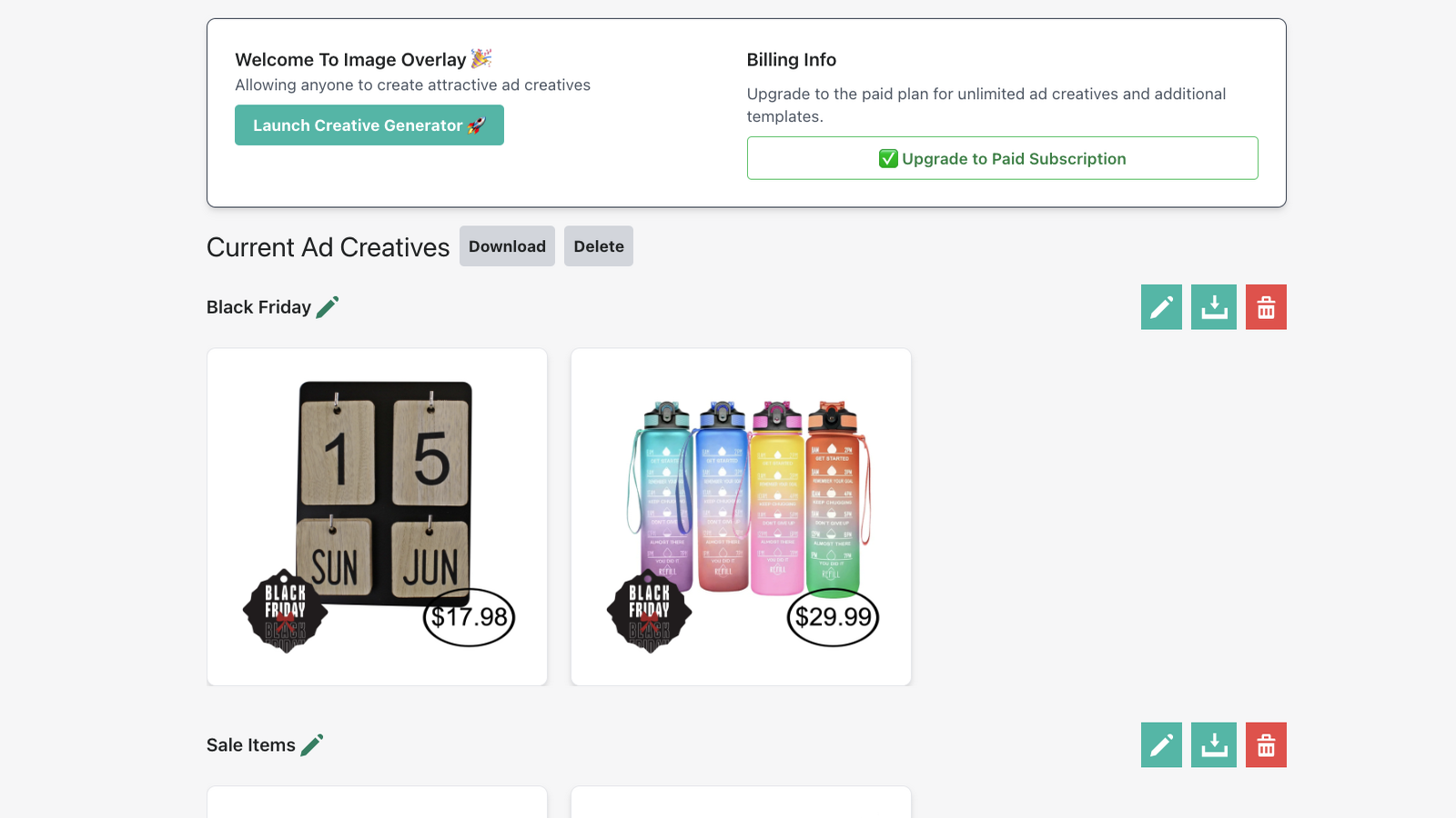 Creatify‑Trust Badges & Labels Screenshot