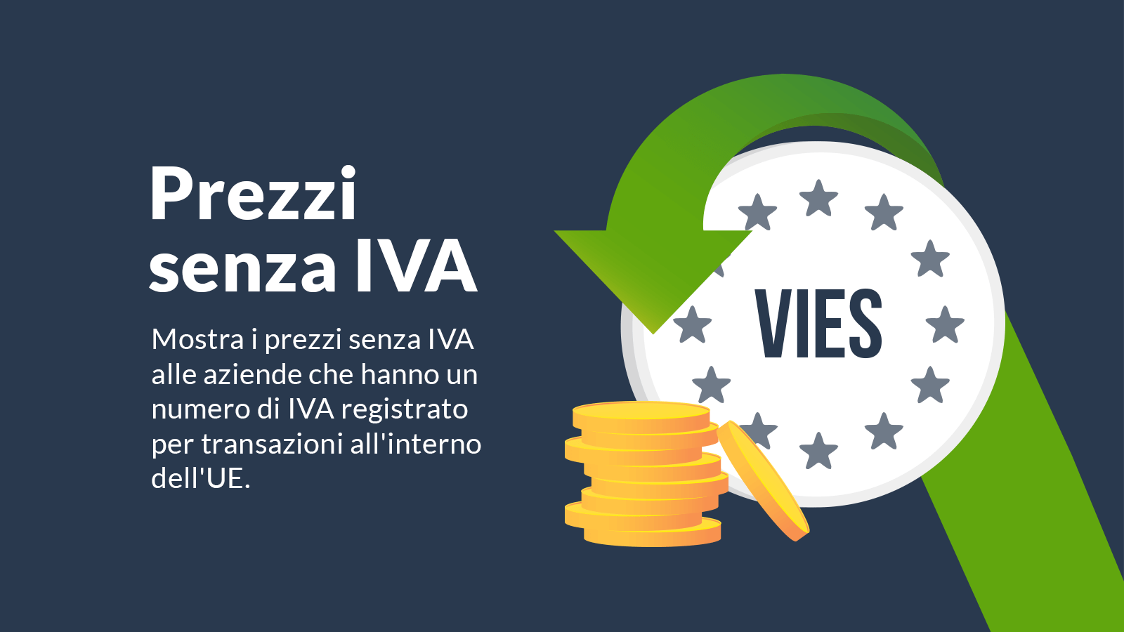 Prezzi senza IVA