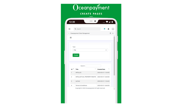 Oceanpayment Connect Screenshot