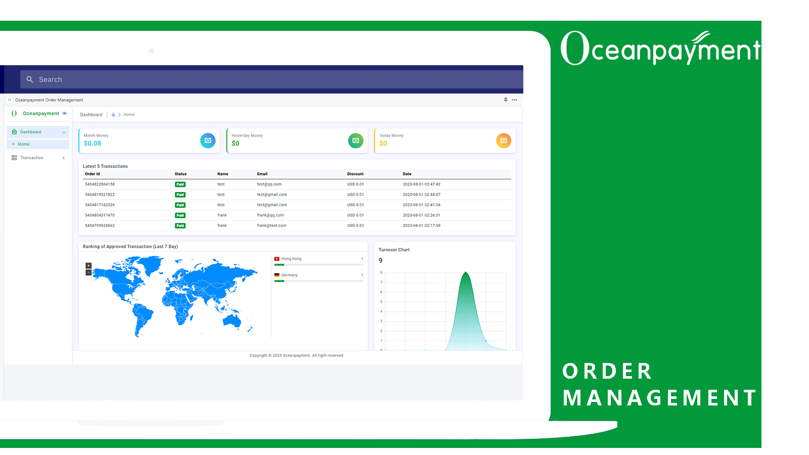 Oceanpayment Connect Screenshot