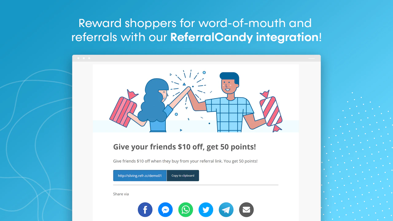 Shopify referral program app