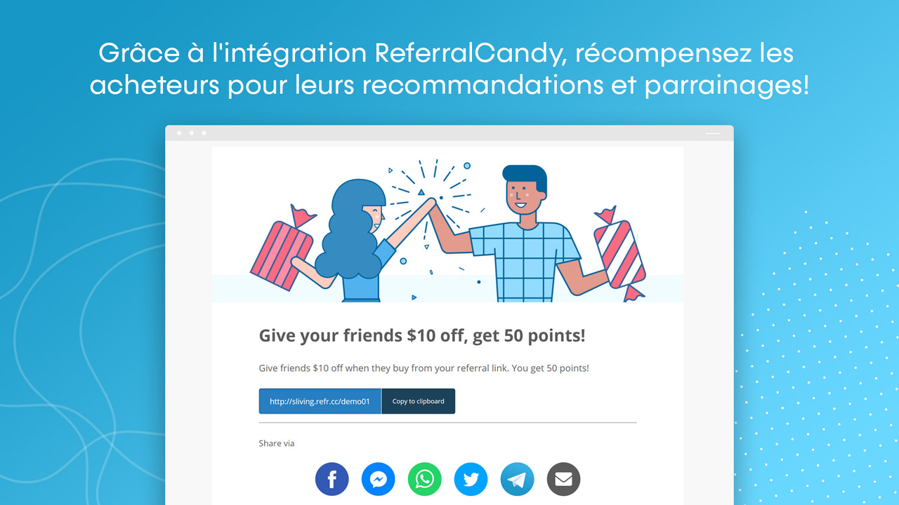 Shopify referral program app