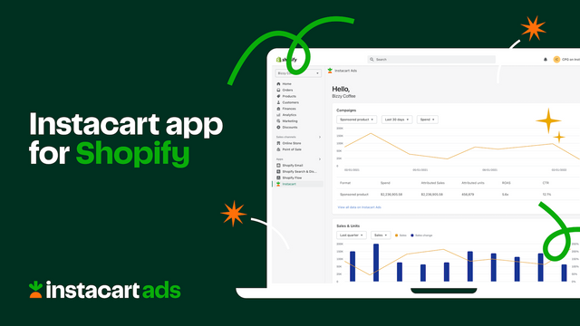 Aplicación de Instacart para Shopify