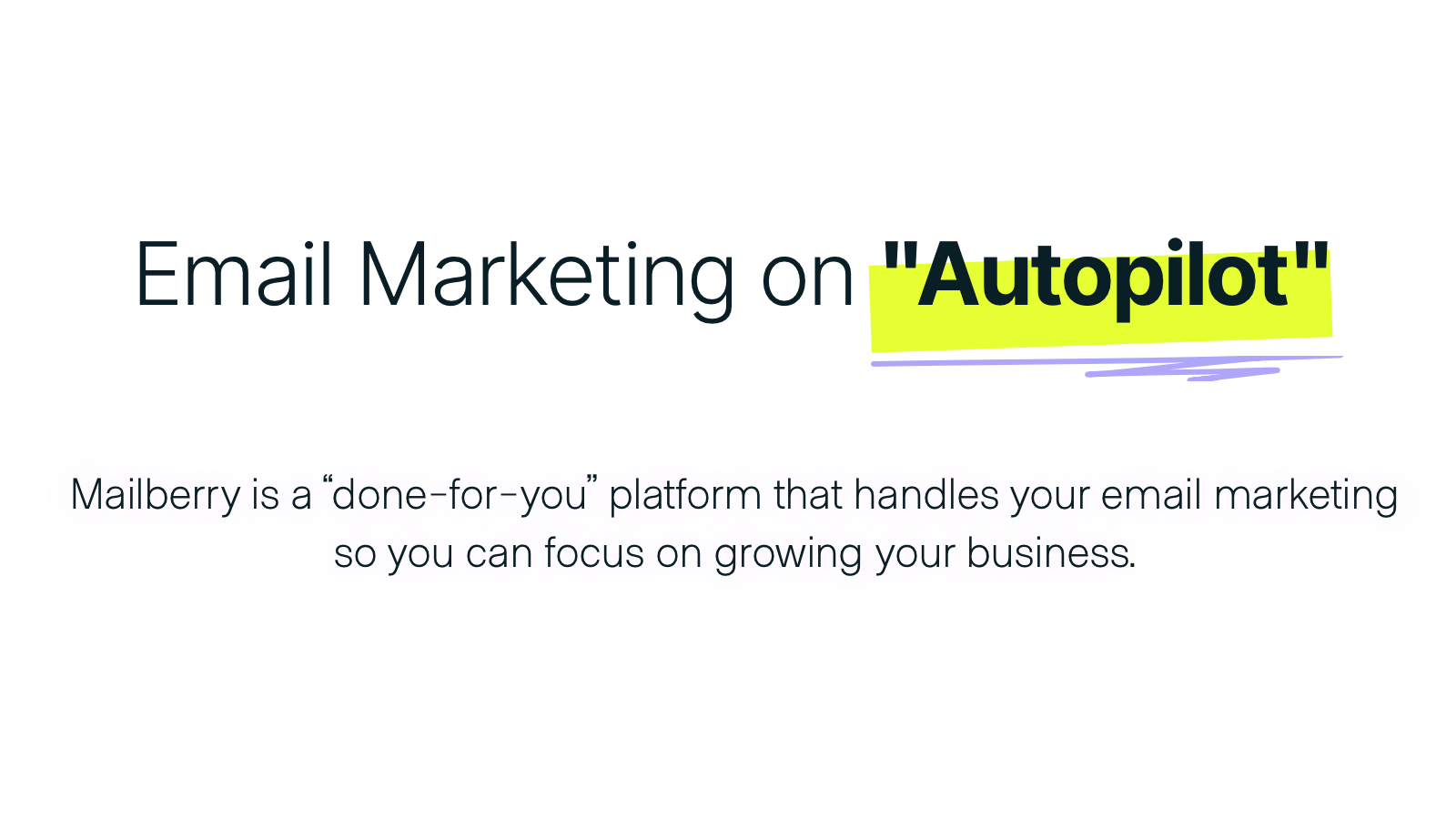 Intégration Shopify de marketing par courriel Autopilote