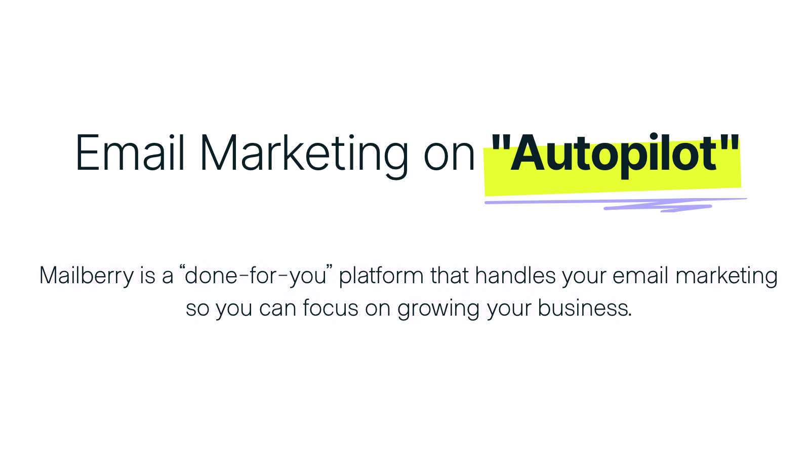 E-postmarknadsföring Autopilot Shopify-integration