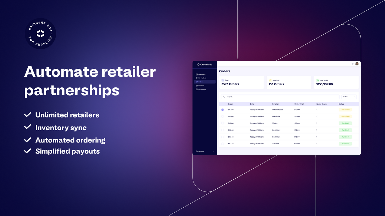 Optimize retailer partnerships via simple, end-to-end automation