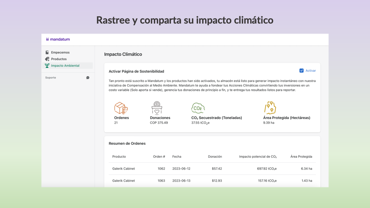 Mide y Reporta tu Impacto Climático