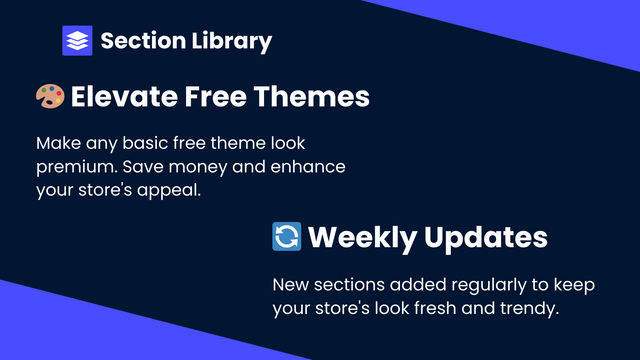 Zwei Merkmale der App: Updates und kostenloser Theme-Boost