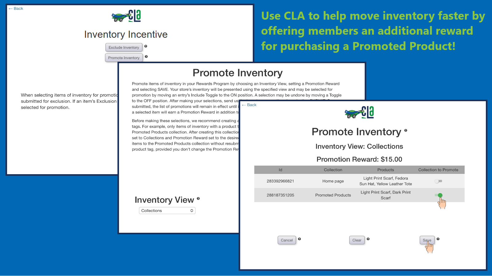 CLA: Loyalty Accelerator Screenshot