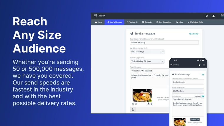 SlickText: SMS Marketing Screenshot