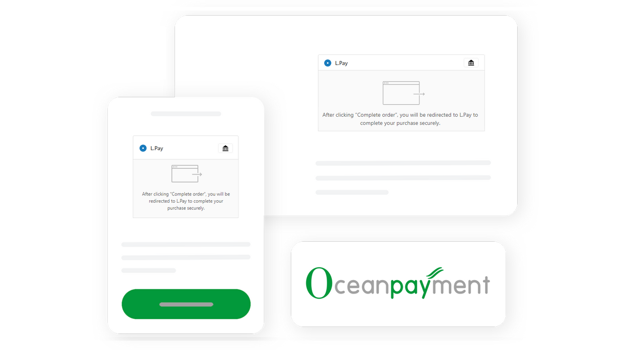 L.Pay payment page.