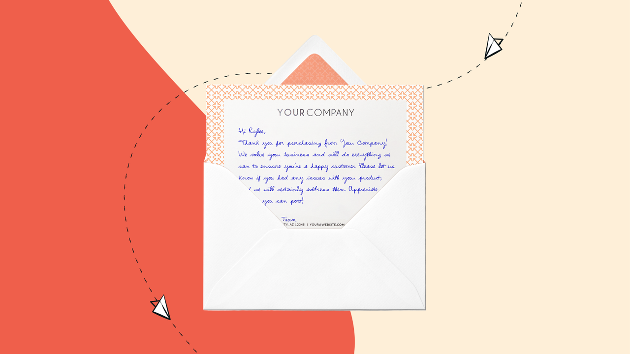 Handwrytten - Håndskrevne Noter for Shopify Hero Image
