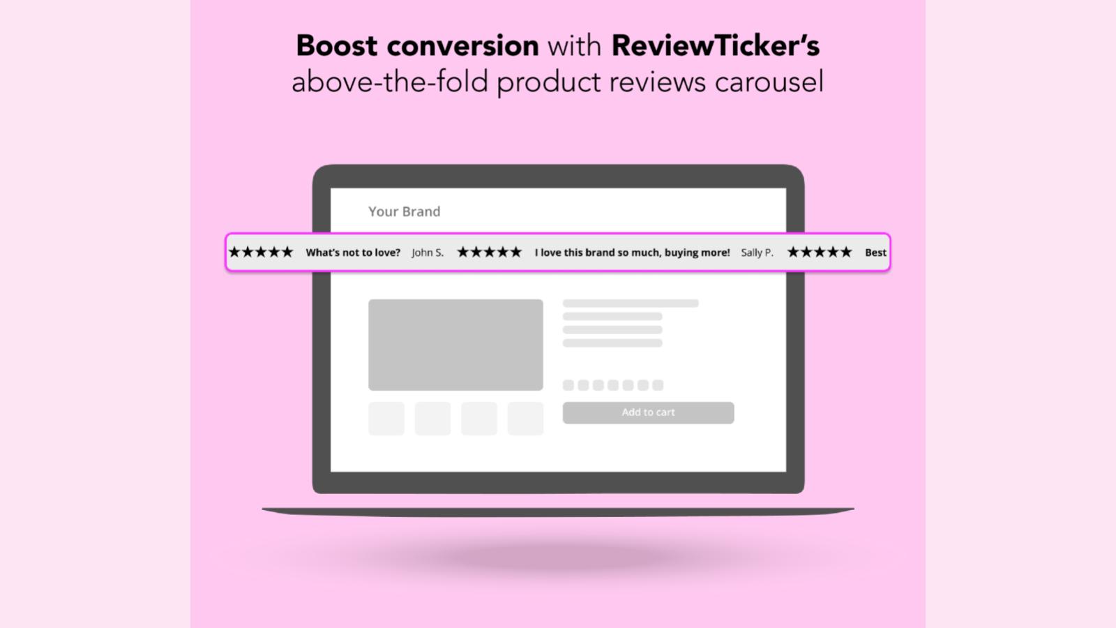 ReviewTicker Review Carousels