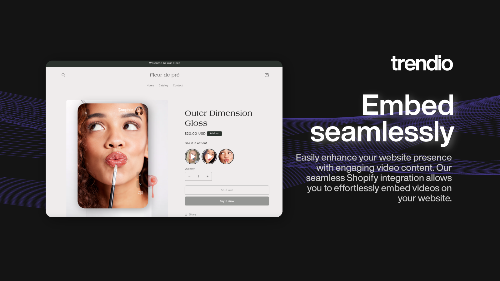 Embed seamlessly