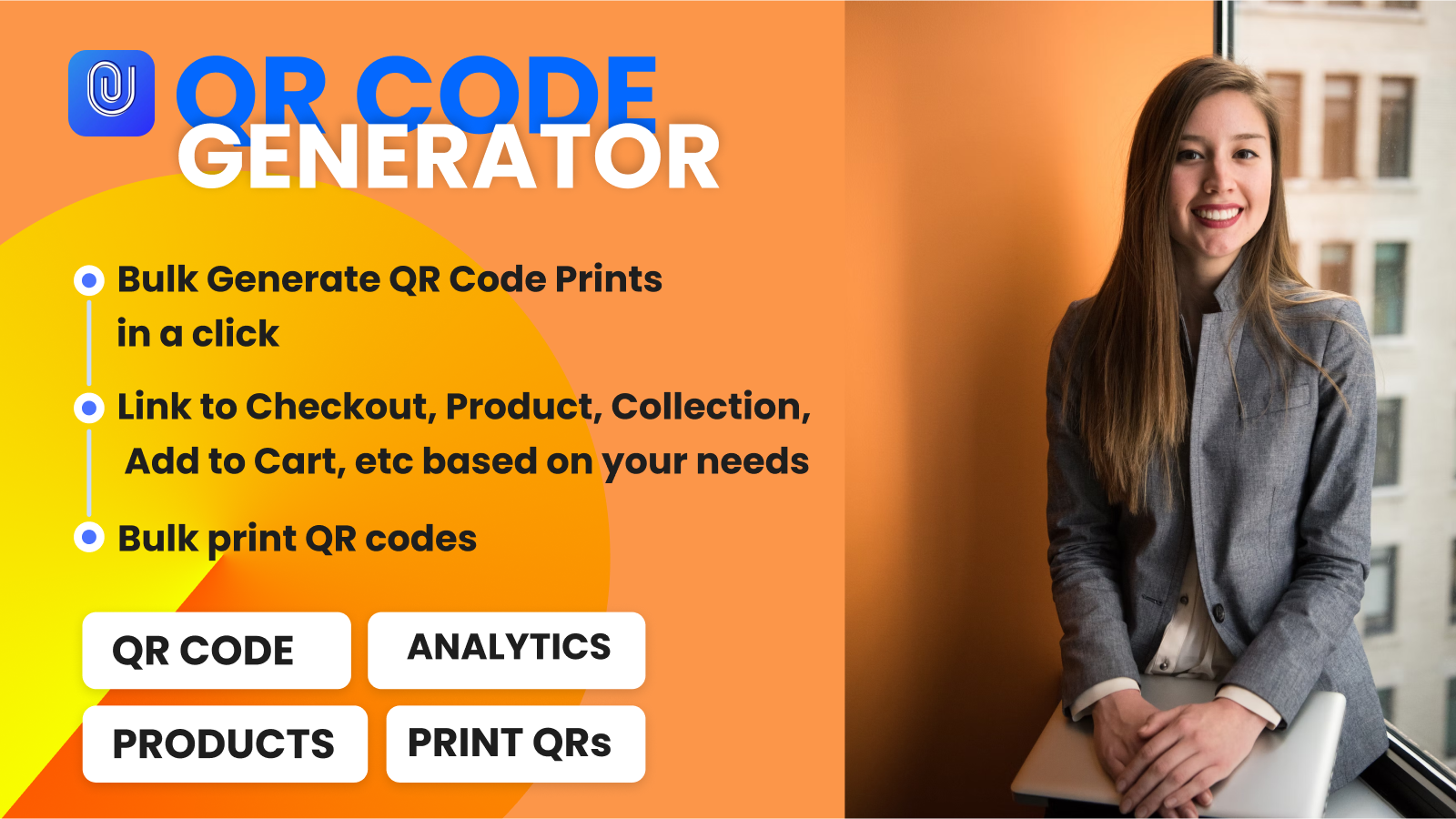 QR code generator for shop to generate product QR codes