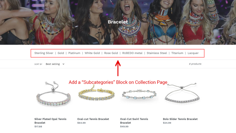 SEO Content Blocks Screenshot