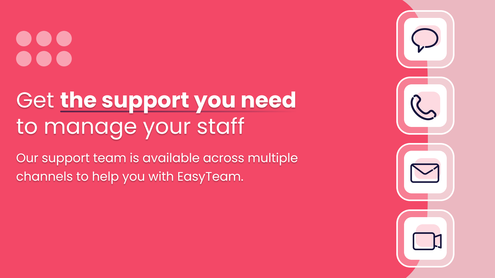 support easyteam, point de vente, pos easyteam