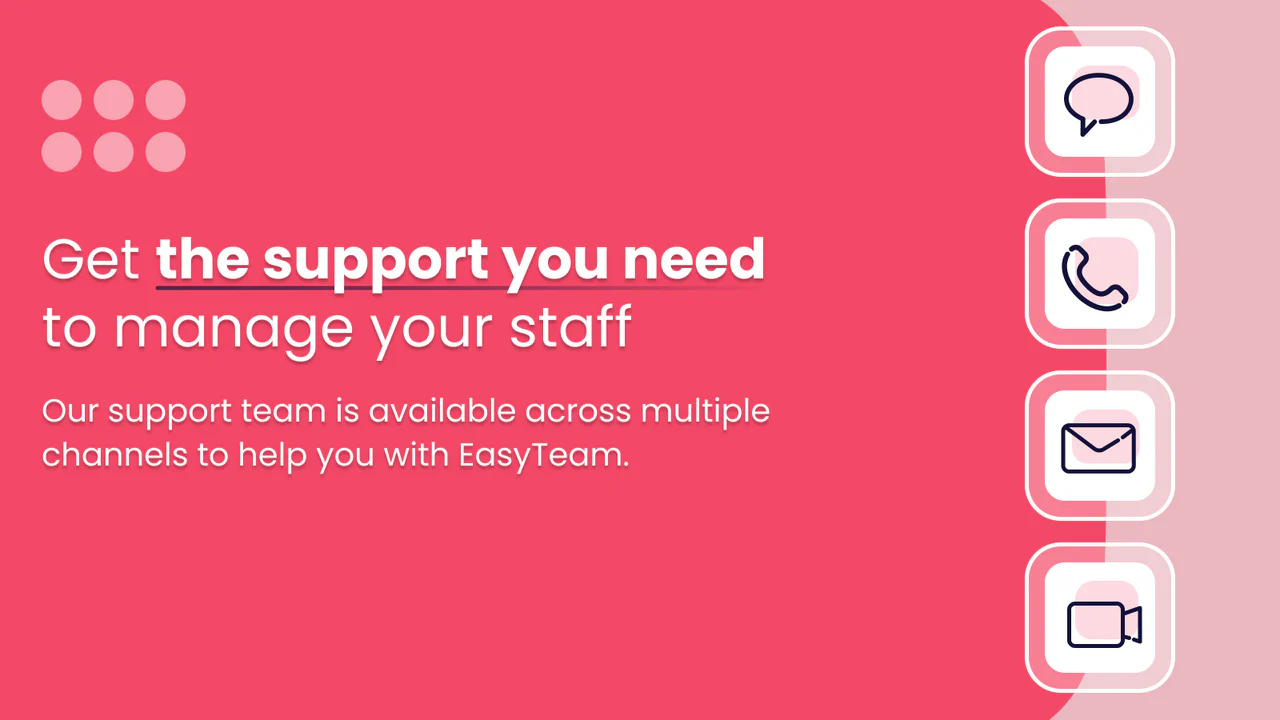 support easyteam, point de vente, easyteam pos