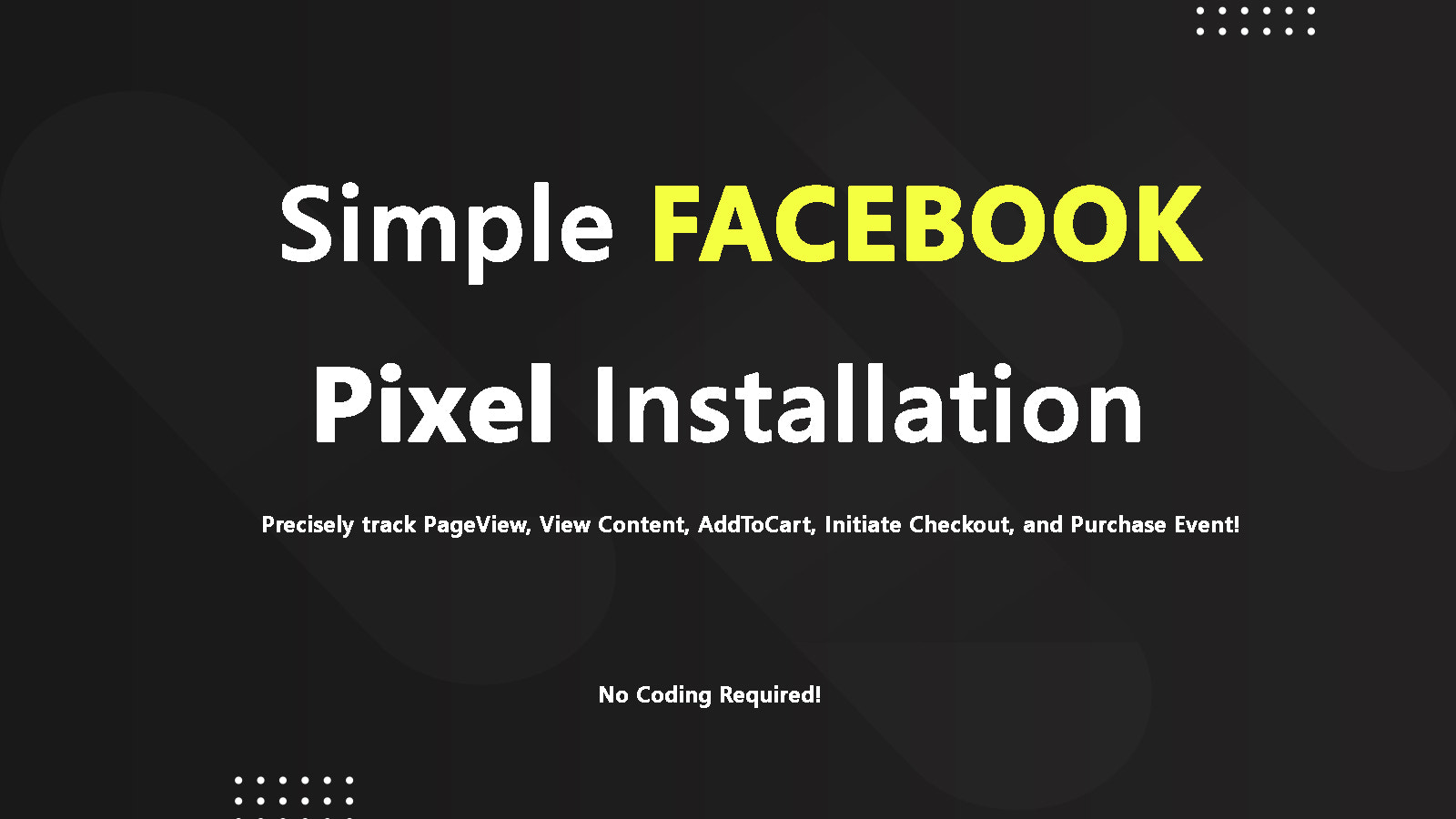 flera facebook-pixlar shopify