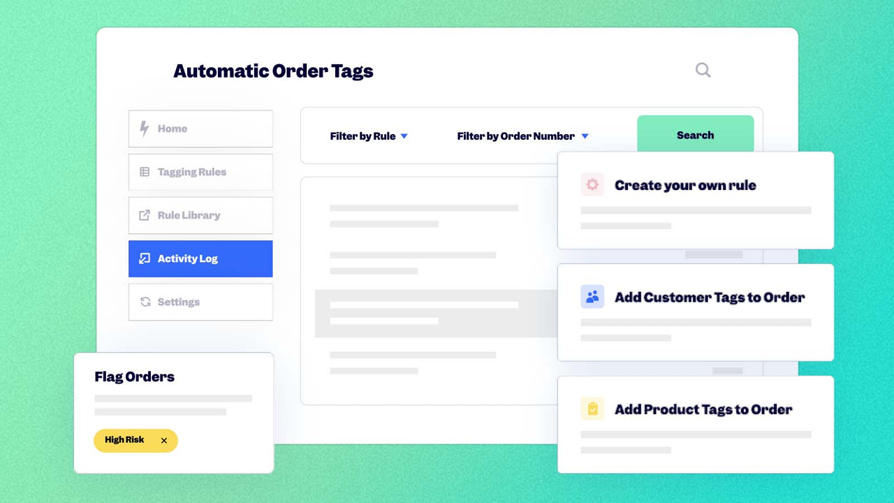 Étiquetez automatiquement les commandes Shopify