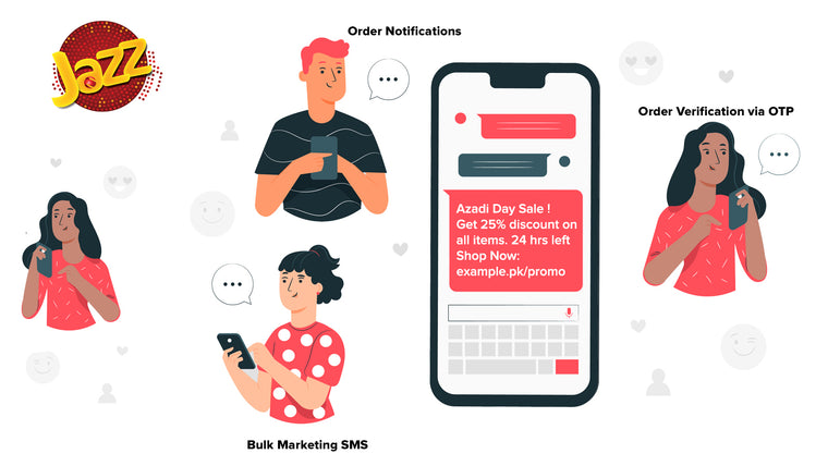 Jazz ‑ Branded SMS Pakistan Screenshot