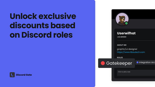 Lås upp exklusiva rabatter baserade på Discord-roller