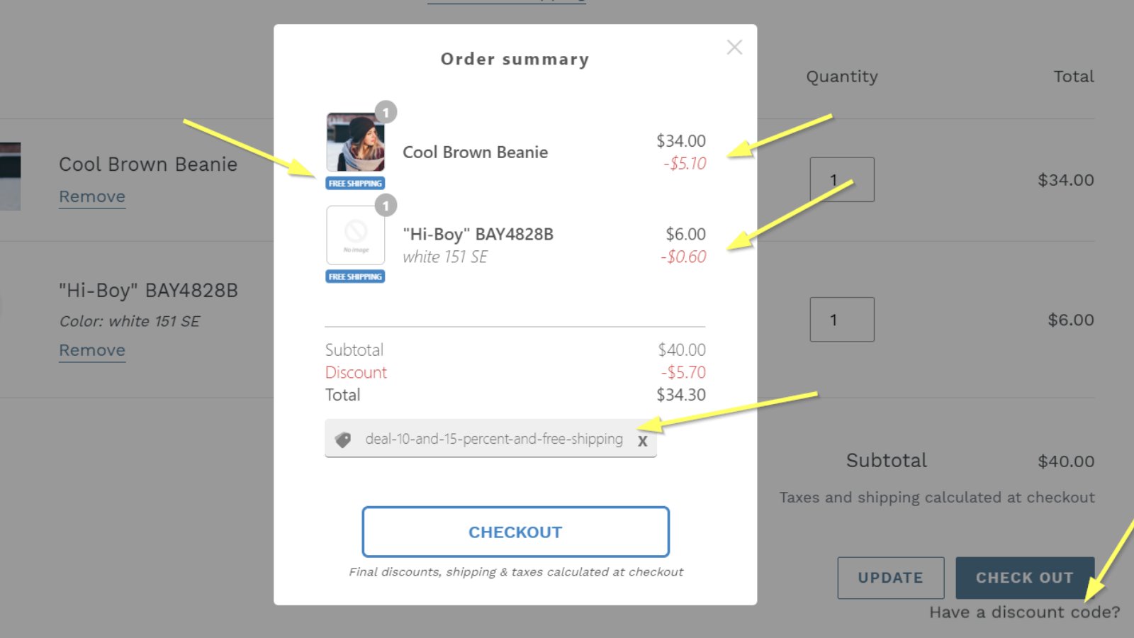 Create Promo Codes & E-Commerce Coupons - Snipcart