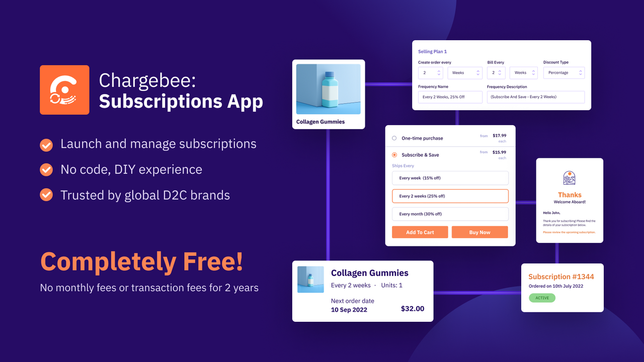 Subscription App by Chargebee