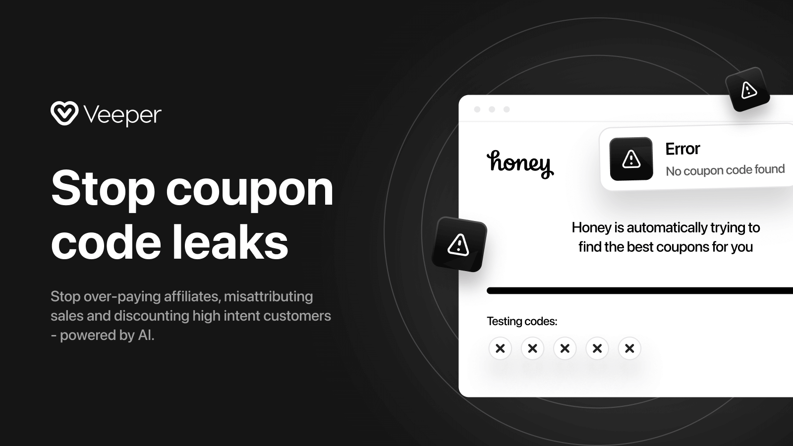 Stop coupon code leaks