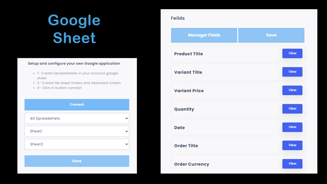 GOOGLE SHEETS