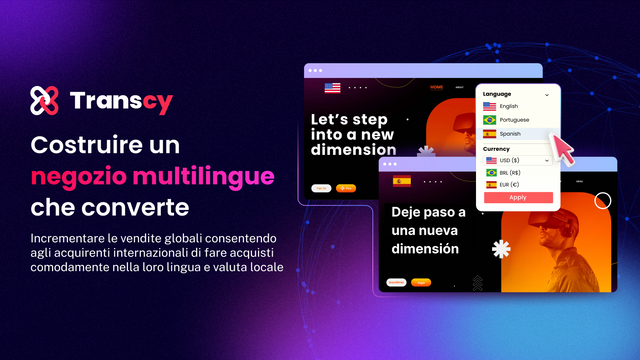 Rendi multilingue il tuo webshop Shopify