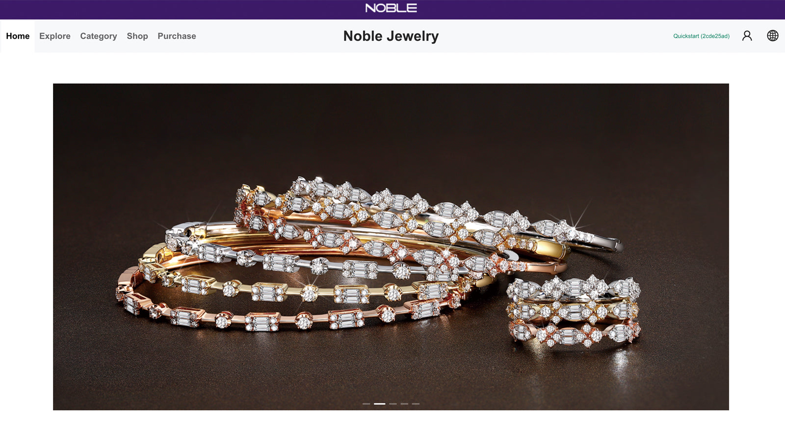 Noble Jewelry Dropshipping Screenshot