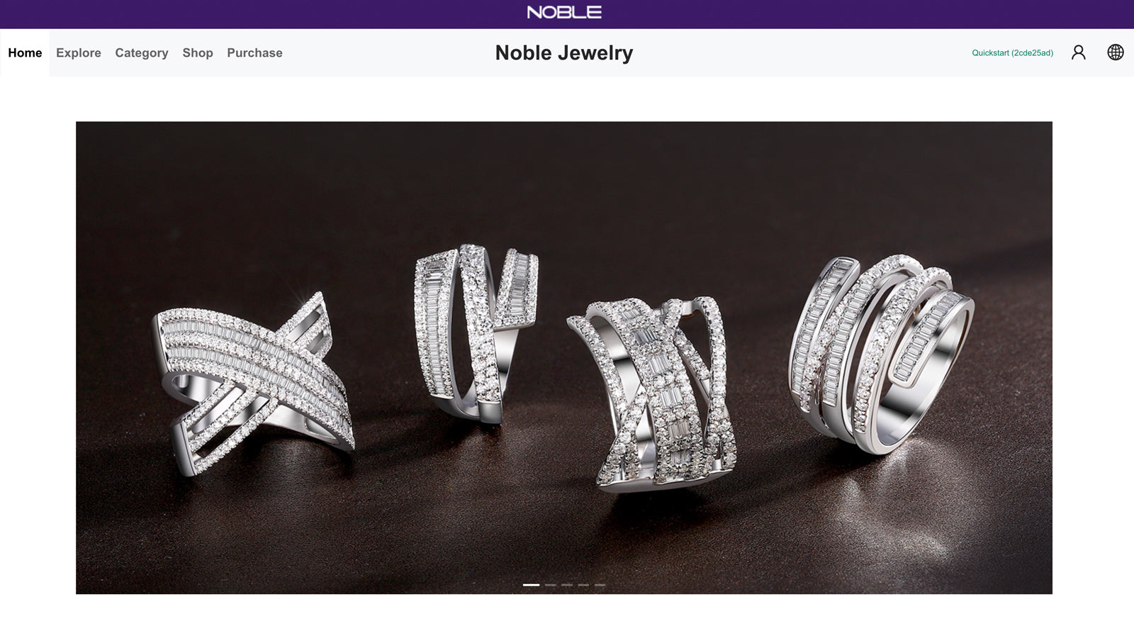 Noble Jewelry Dropshipping Screenshot