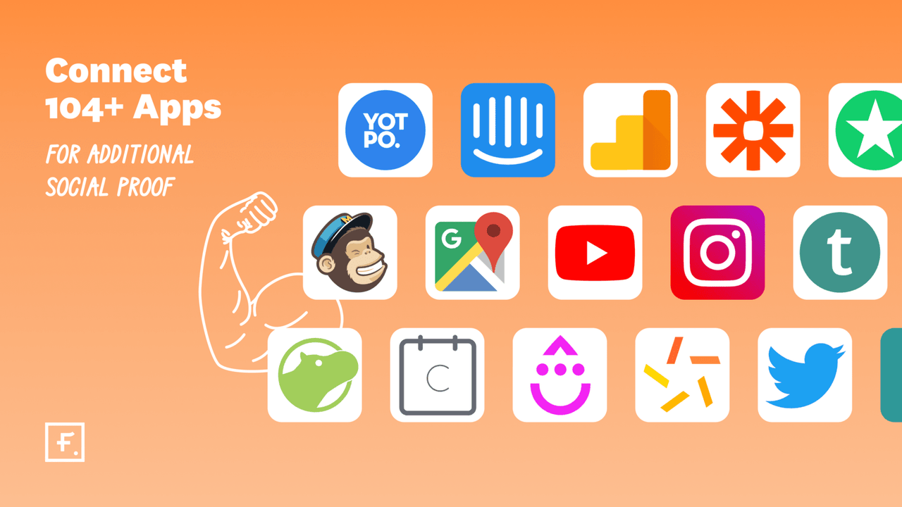 100+ Integrationer: Forbind med dine favorit apps