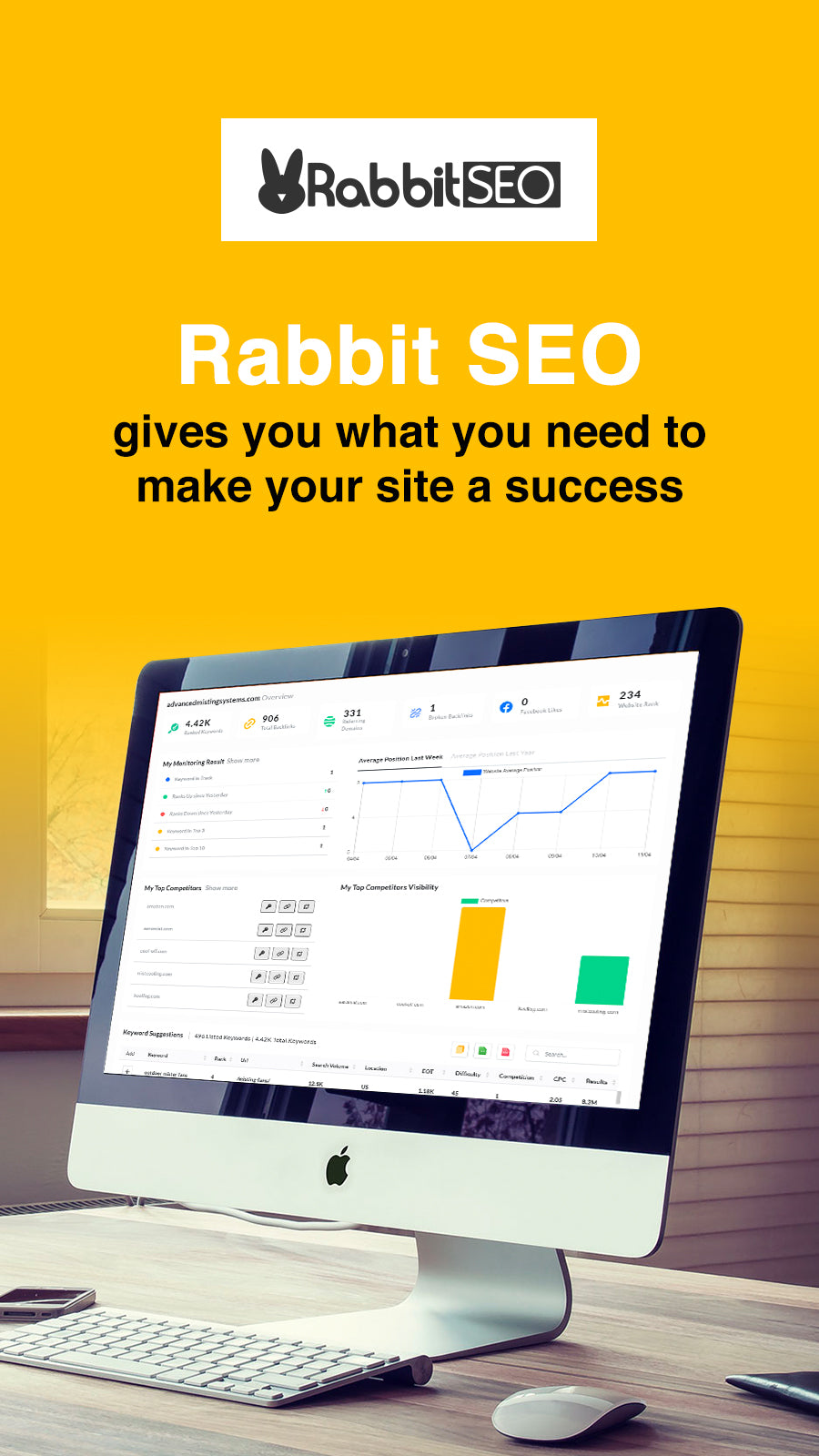 Rabbit SEO Traffic Booster Screenshot