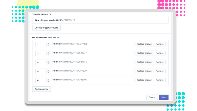 Order Sequence SKU Swapping