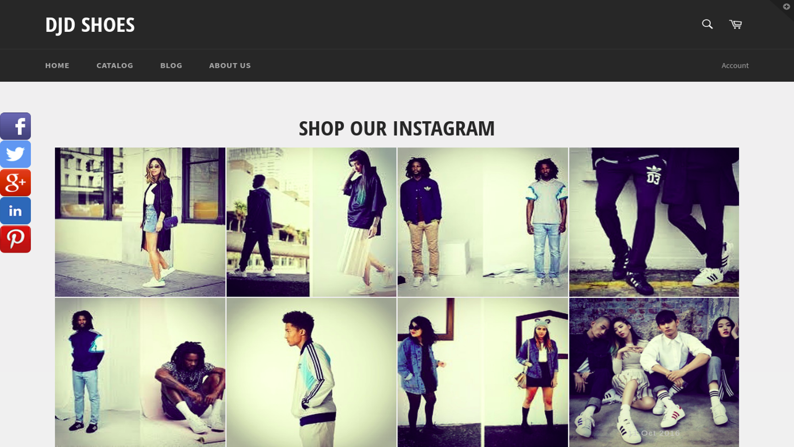 Instagram In-Winkel Pagina