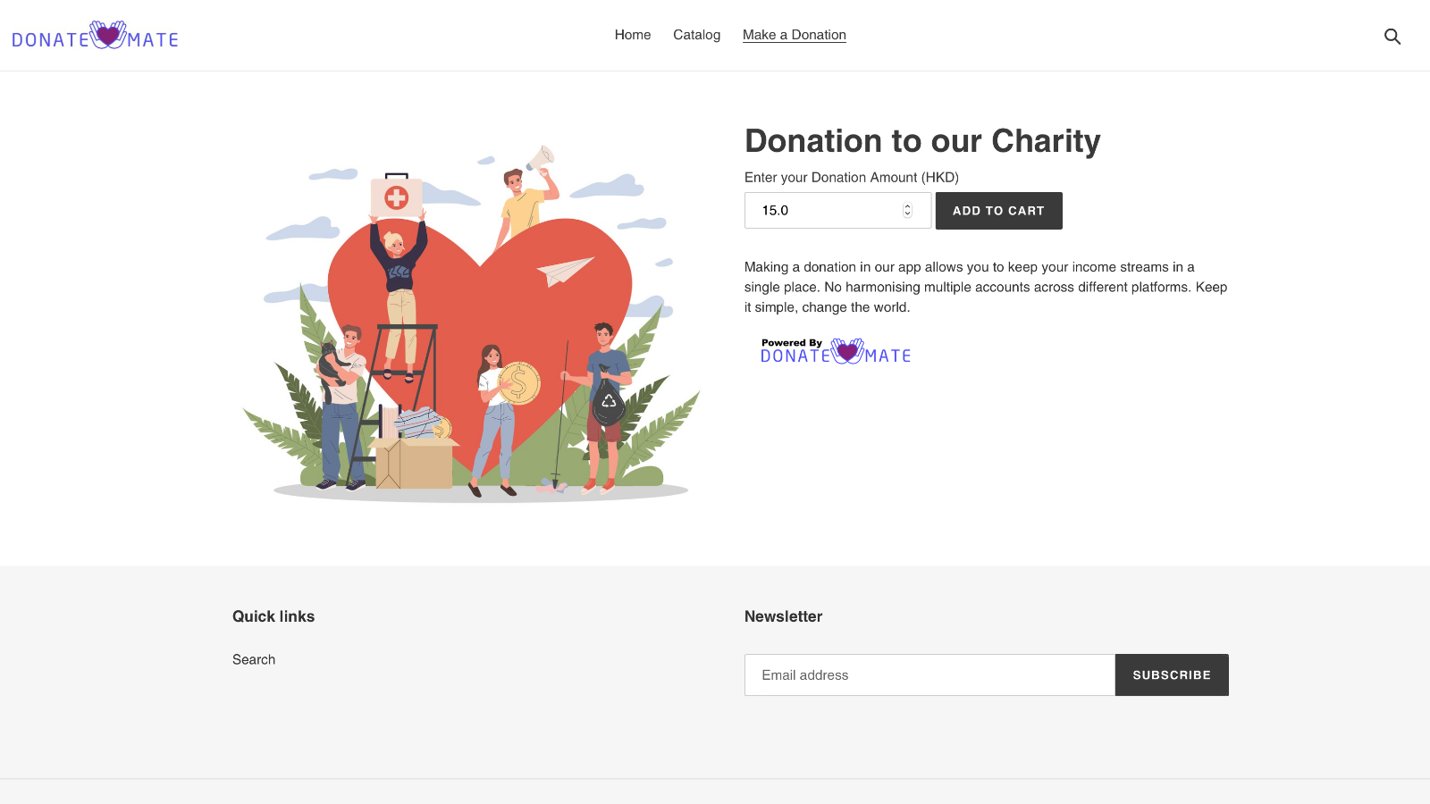 DonateMate for Donations Screenshot