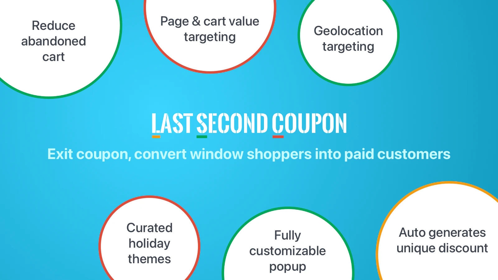 Last Second Coupon by Hextom - Shopify native App