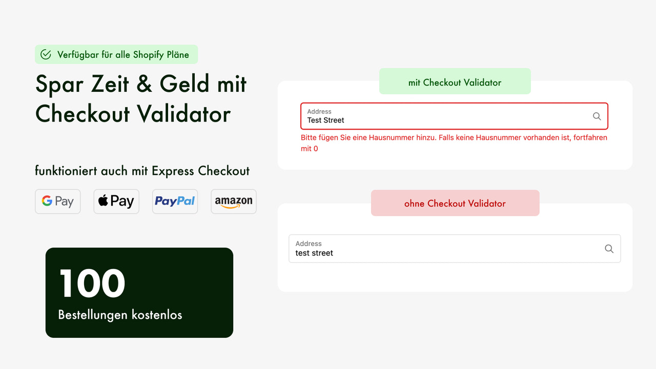 Prime Checkout Validator Screenshot