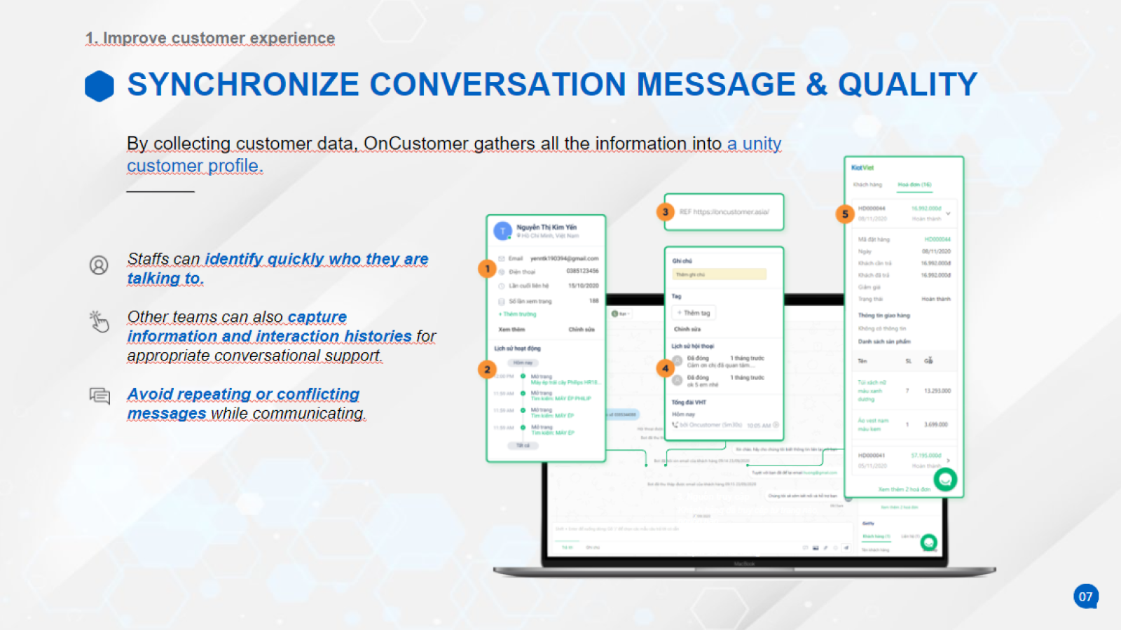 OnCustomer: Livechat & Chatbot Screenshot