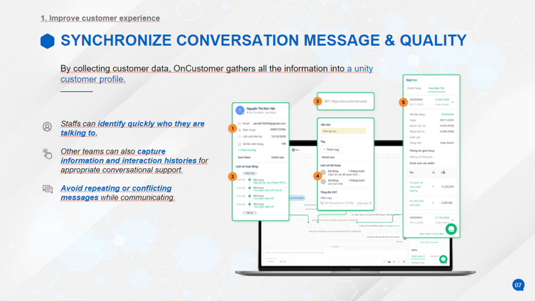 OnCustomer: Livechat & Chatbot Screenshot