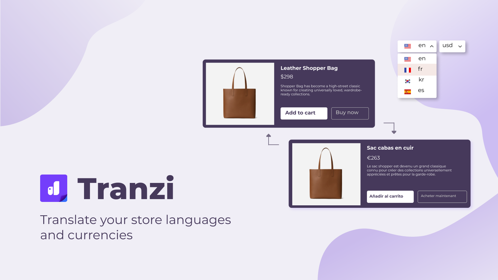 Tranzi: Translate and Currency Screenshot