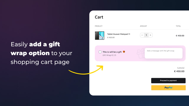 Giftz - 向您的客户提供礼品包装